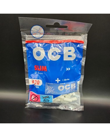 Filtros Ocb Slim+papel De Fumar Ocb Blue