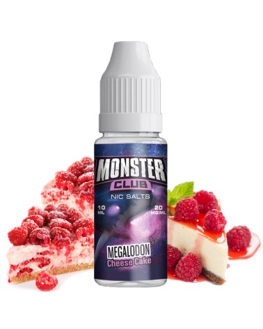 Megalodon Cheese Cake 10ml - Monster Club Nic Salts 20MG