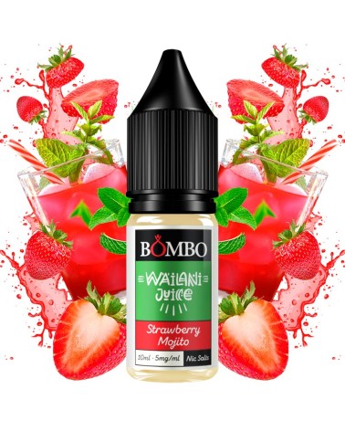 Strawberry Mojito 10ml - Wailani Juice Nic Salts by Bombo 5mg