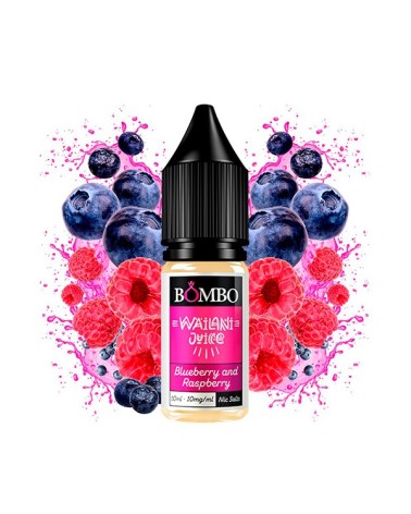 Blueberry and Raspberry 10ml - Wailani Juice Nic Salts by Bombo 5mg