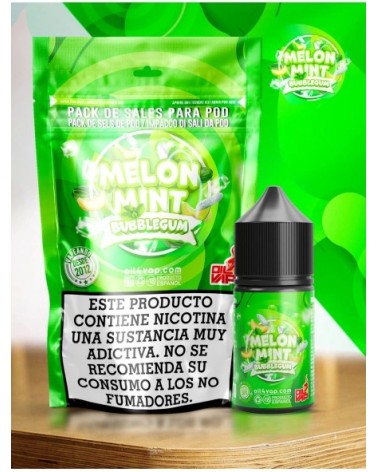 Pack Melon Mint Bubblegum + NikoVaps - Oil4Vap Sales