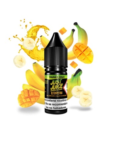 Just Juice Iconic Fruit Nic Salt Banana & Mango 10ml 5mg