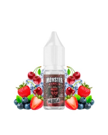 Medusa Berries 10ml - Monster Club Nic Salts 10mg