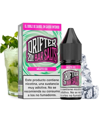 Juice Sauz Drifter Bar Salts Mojito Ice 10ml  20 mg