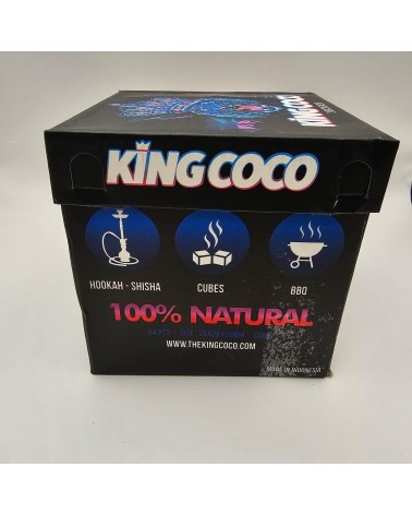 CARBÓN NATURAL KING COCO 1KG 26MM