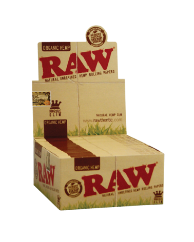 PAPEL DE LIAR RAW KING SIZE SLIM ORGÁNICO